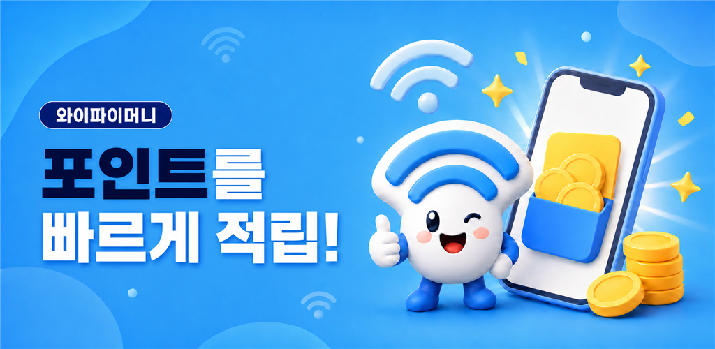배터리머니로 포인트를 빠르게 적립하는 모습